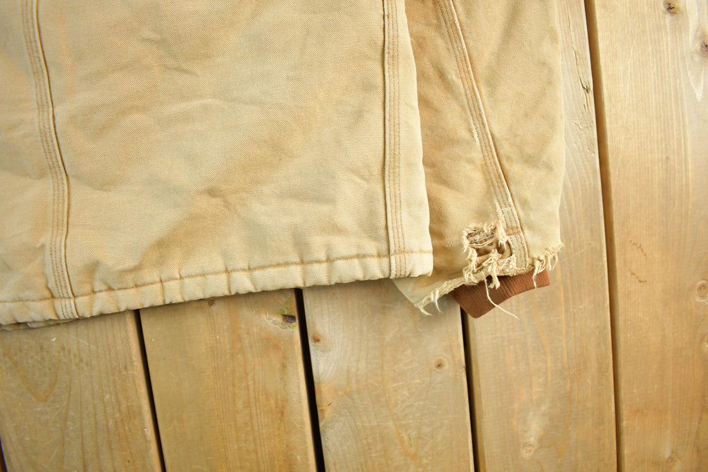 Vintage 1990s Carhartt Hooded Jacket Men's 44