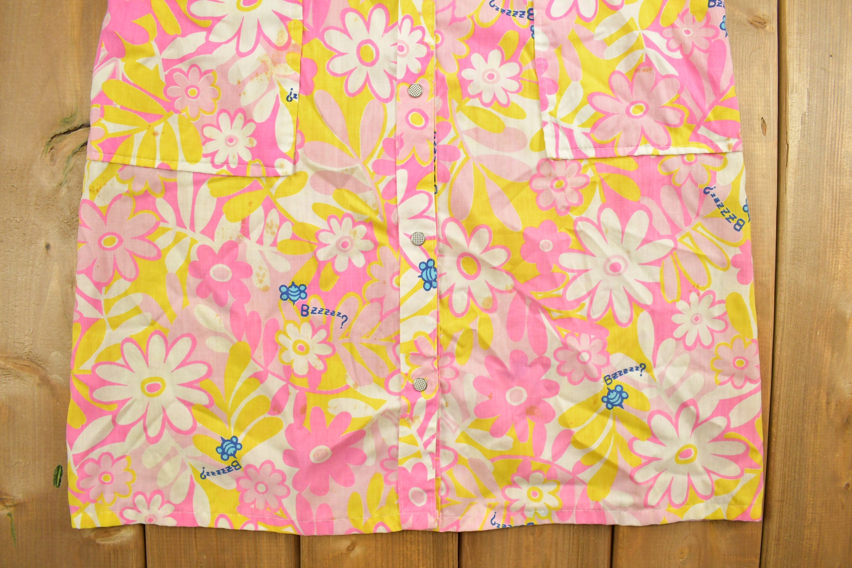 Vintage 1980s Floral All Over Pattern Dress