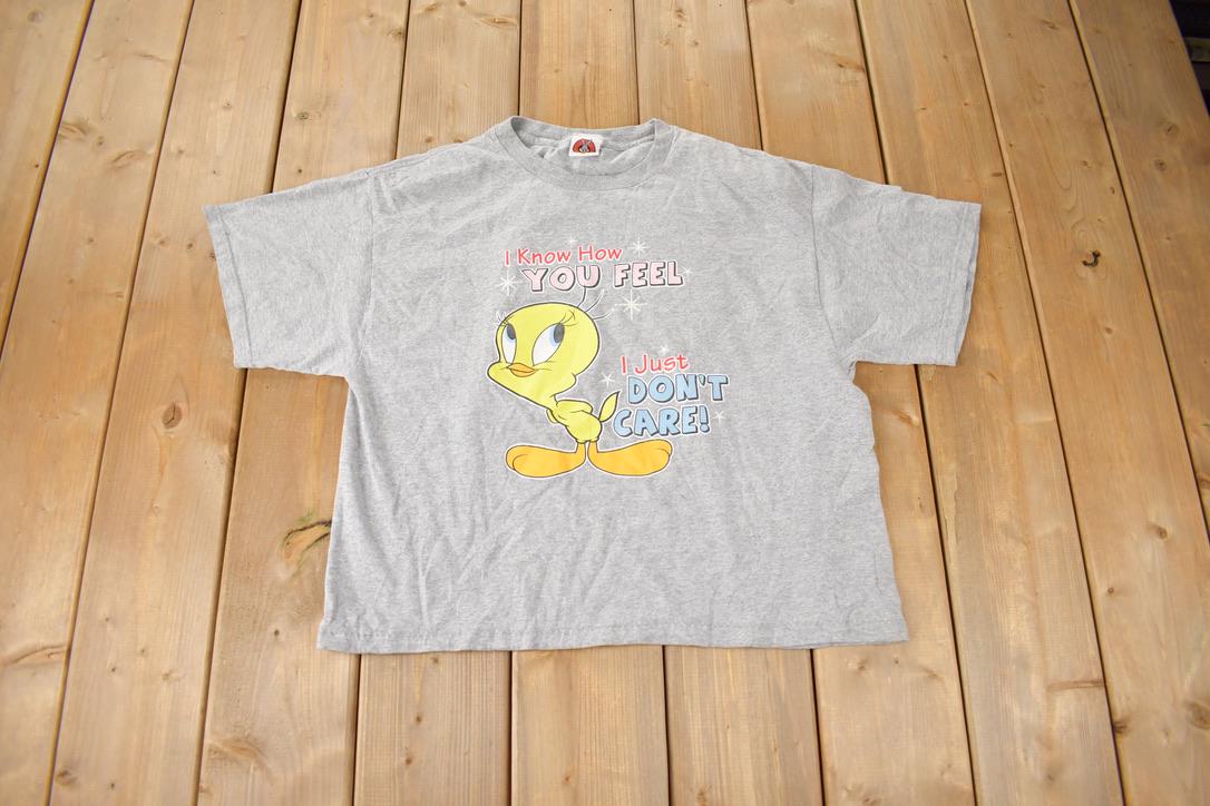 Vintage 1990s Tweety Bird Attitude Loony Tunes Graphic Tee