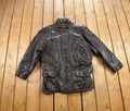 Vintage 1980s Mario Zeli Leather Jacket