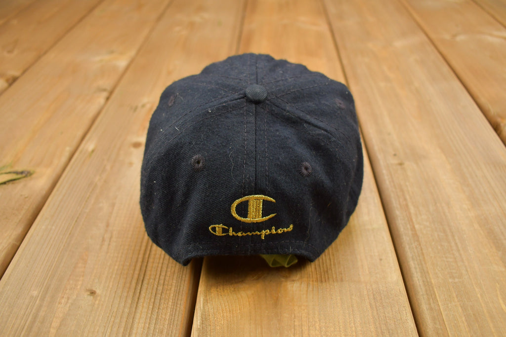 Vintage 1990s University Of Notre Dame Lacrosse Collegiate Champion Snap Back Hat