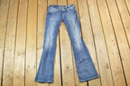 Vintage Y2K Miss Me Bedazzled Low Rise Jeans Size 26x31