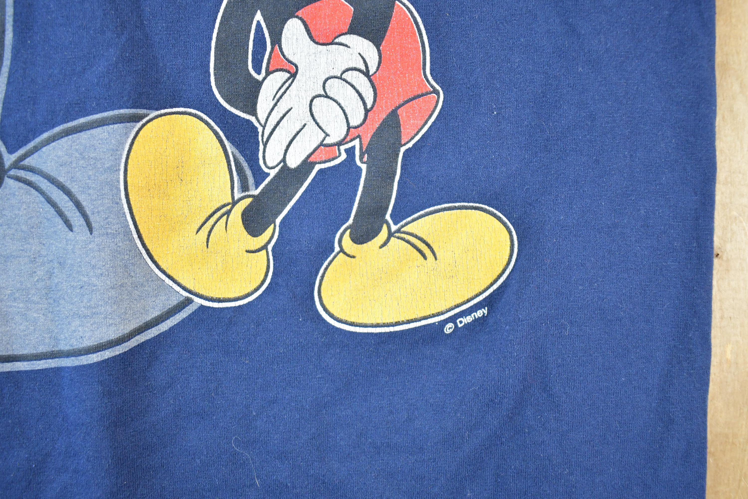 Vintage 1990s Florida Disney Cartoon Promo T-Shirt Mens L