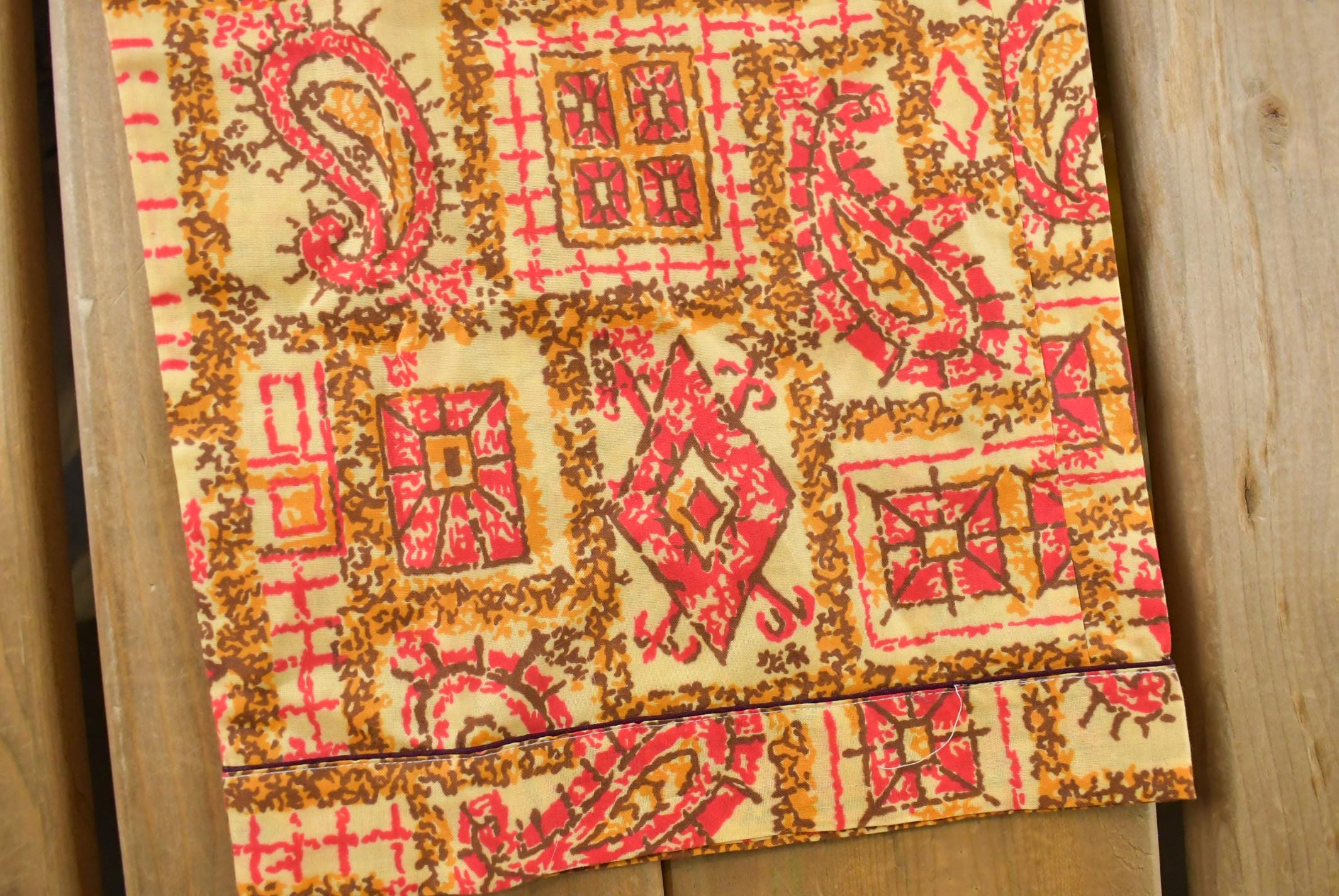 Vintage 1960s Paisley Pyjama Men's M