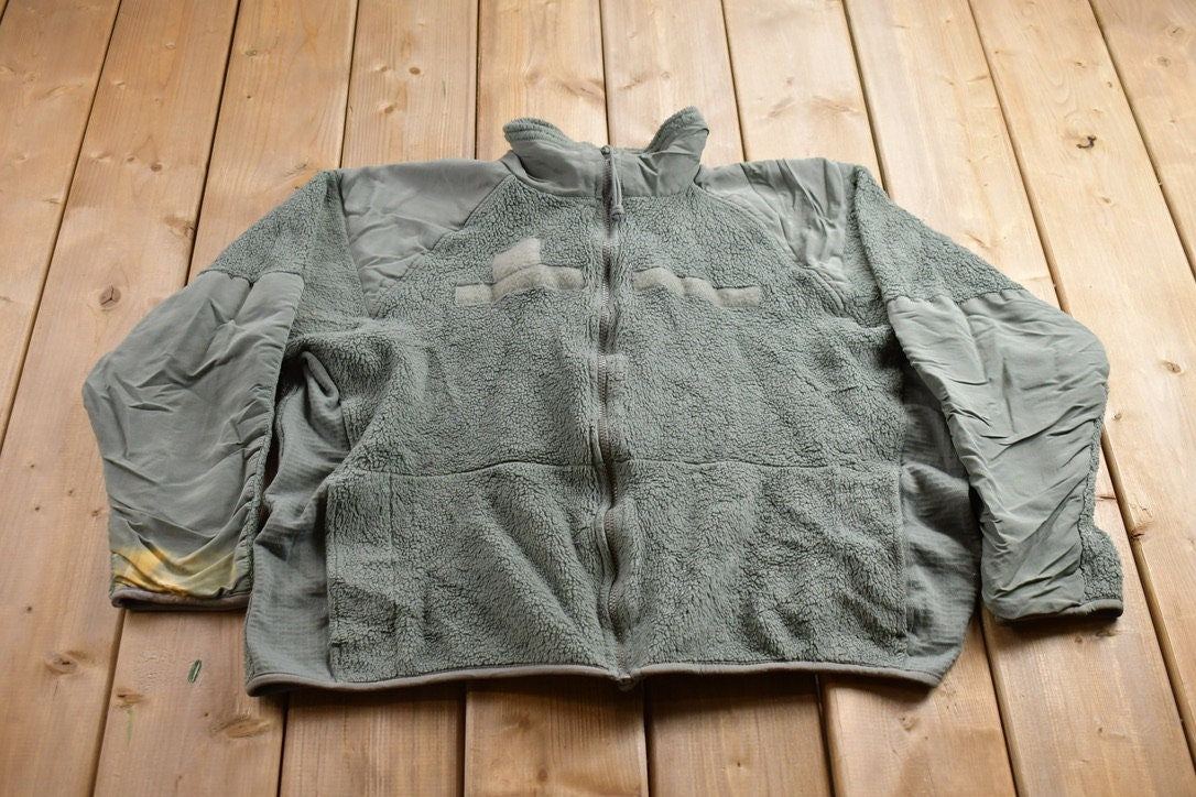 Vintage 1990s Polartec Zip Up Fleece Sweater