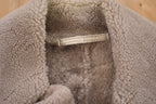Vintage 1980s Woman's Shearling Leather Coat