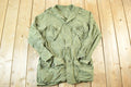 Vintage 1980s Military Button Up Shirt Mens M