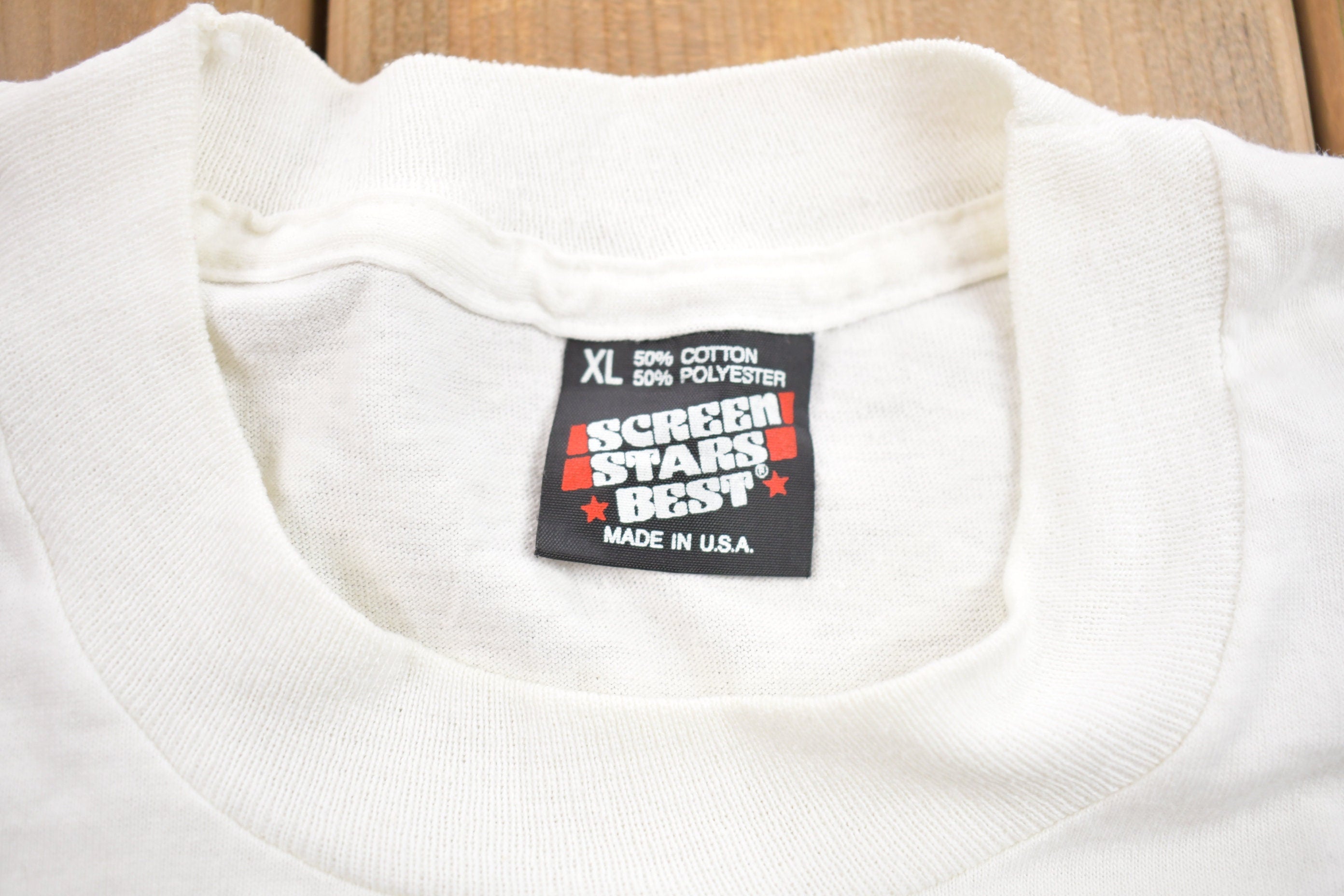 Vintage 1990 North Fond Du Lac Pride Day Run Graphic T-Shirt