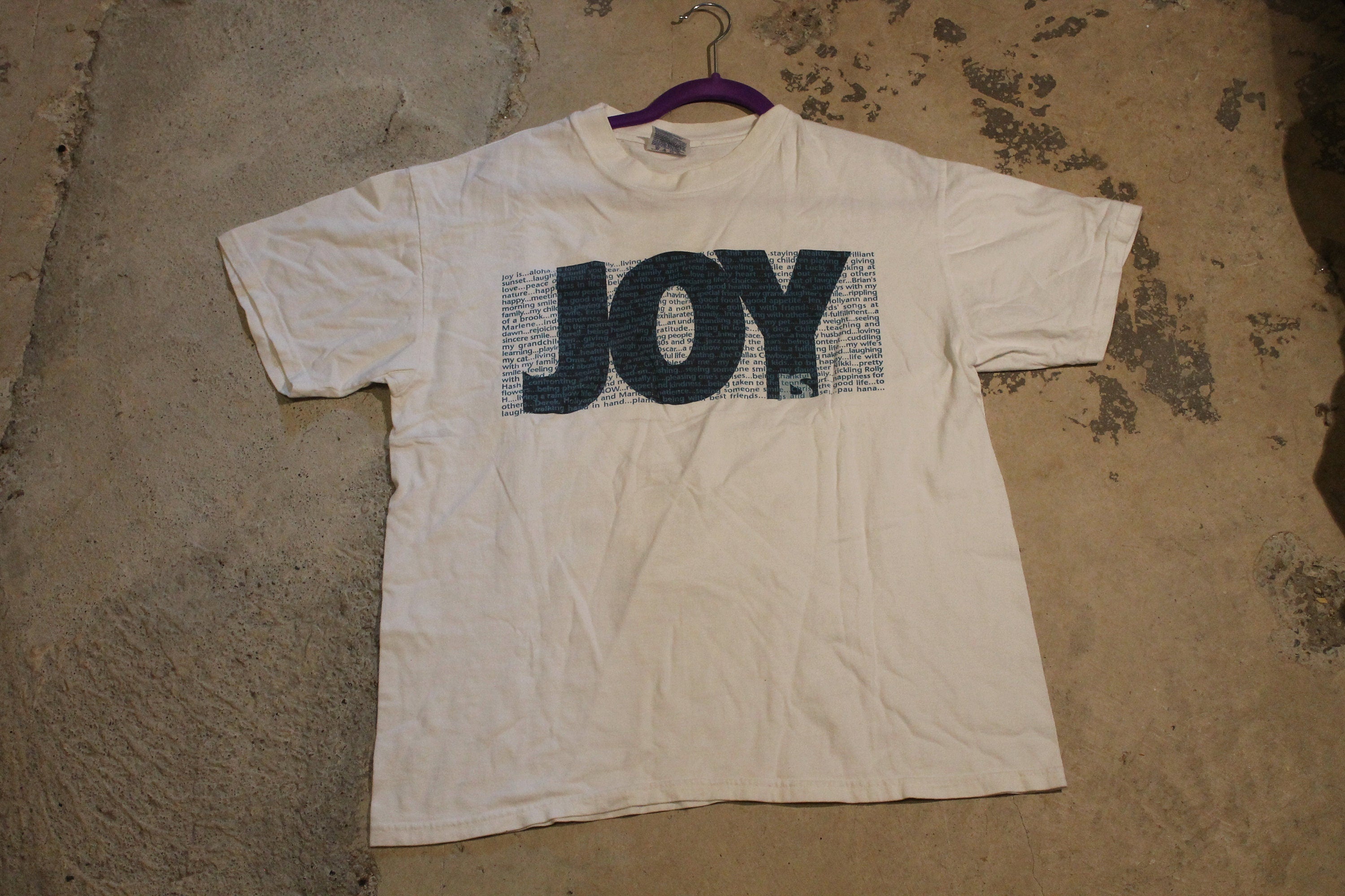 Vintage 1990s JOY Graphic T-Shirt