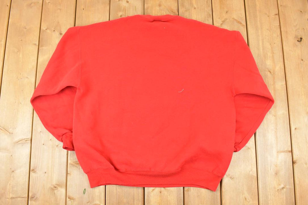 Vintage 1990s Richmond Spiders Graphic Print Collegiate Crewneck Sweatshirt Mens L