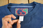 Vintage 90s Notre Dame Fighting Irish Crewneck Sweatshirt (Men's XL)