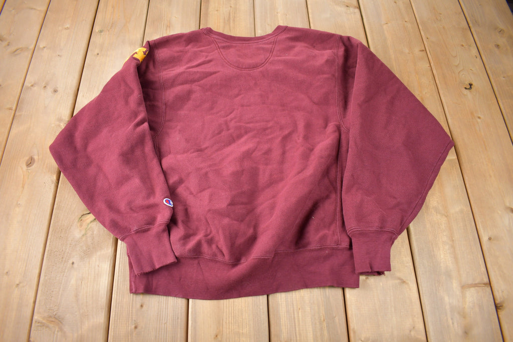Vintage Y2K University of Minnesota Collegiate Champion Reverse Weave Crewneck