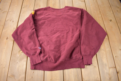 Vintage Y2K University of Minnesota Collegiate Champion Reverse Weave Crewneck