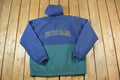 Vintage 1990s Notre Dame University Quarter Zip Collegiate NCAA Pullover Jacket