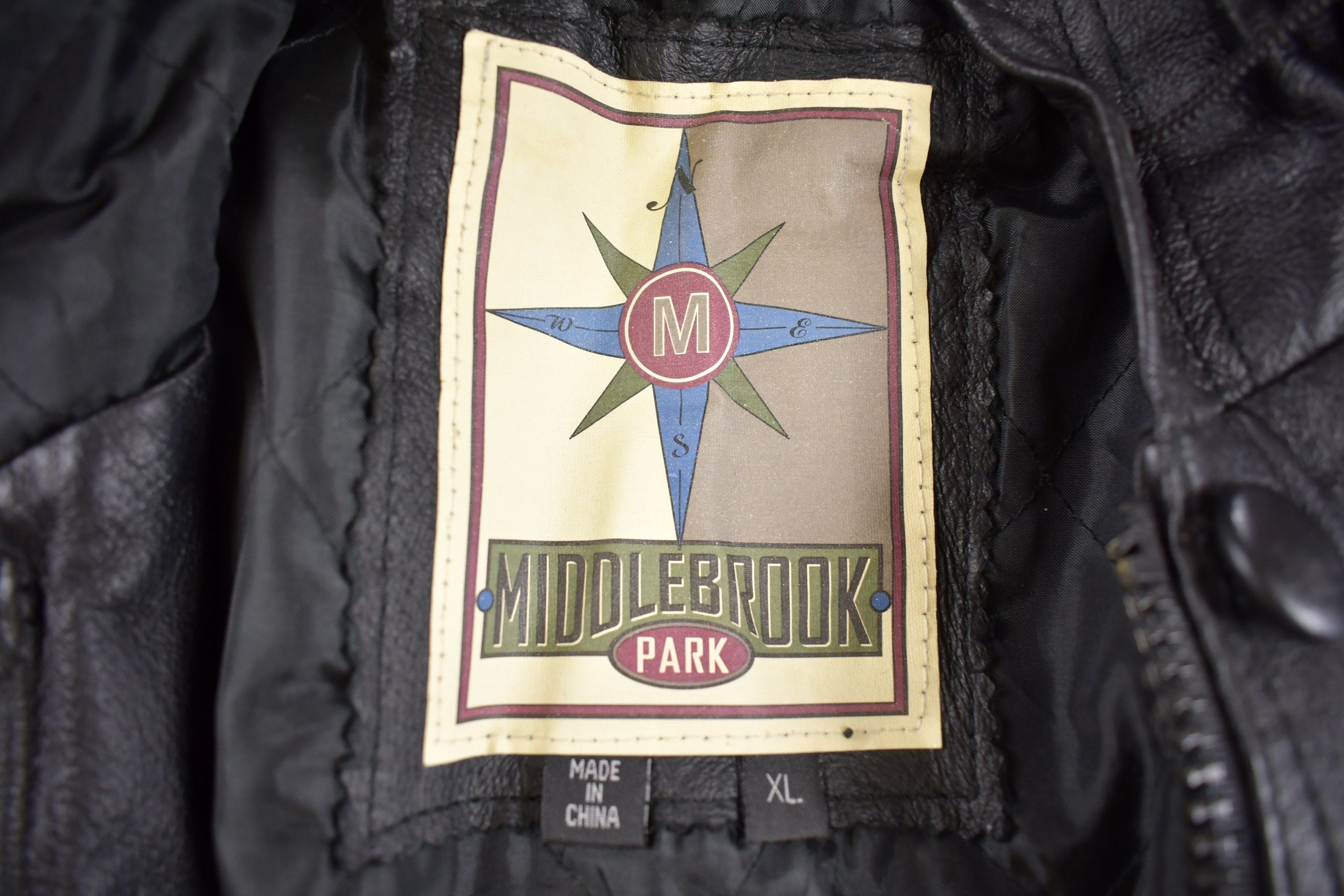 Vintage 1990s Full Length Black Leather Trench Coat