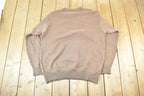 Vintage 1990s Sergio Louis Italy Knit Abstract Pattern Crewneck Sweater Mens L