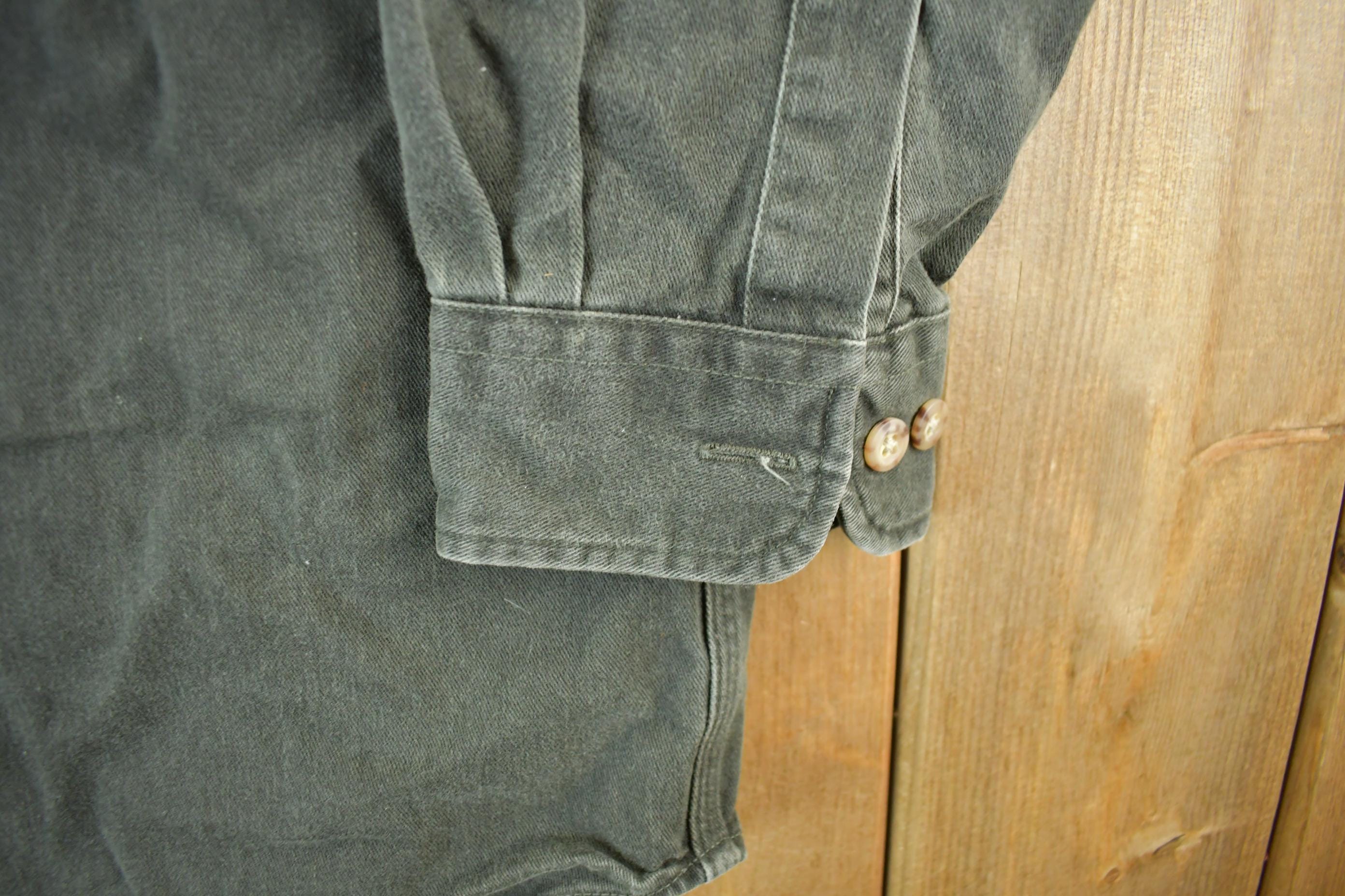 Vintage 1990s Carhartt Sun Faded Button Up Shirt Men's L-XL
