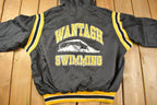 Vintage 1980s Wantagh Swimming Quarter Zip Windbreaker Jacket