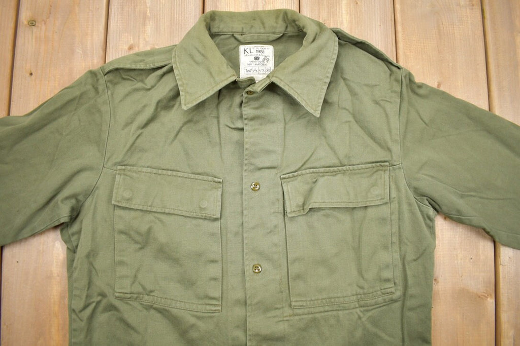 Vintage 1981 Military Marquardt & Schulz Jacket