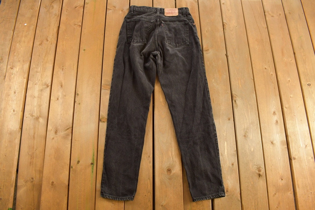 Vintage 1990s Levi's 551 Black Jeans Size 29 x 31.5
