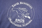 Vintage 1980's Earth Resources Observation Systems Souvenir Travel T-Shirt Mens L