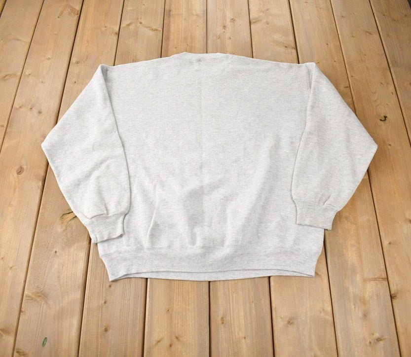 Vintage 1990s Blue Jay Basketball Crewneck Sweatshirt Made In USA