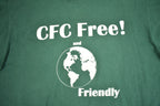 Vintage 1990s CFC Free And Friendly Allied Signal Aerospace Graphic T Shirt