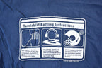 Vintage 1990s Turntablist Battling Instructions Souvenir T-Shirt Mens M
