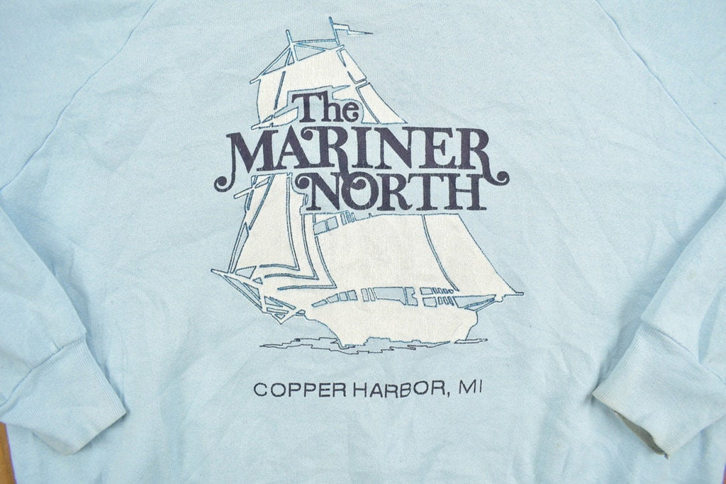 Vintage 1990s Mariner North Sailing Crewneck Sweatshirt