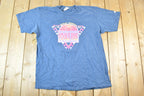 Vintage 1997 Lewistin Minnesota Fools Five Road Race Souvenir T-Shirt Mens L