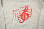 Vintage 1990s Middle School Band Crewneck Sweatshirt