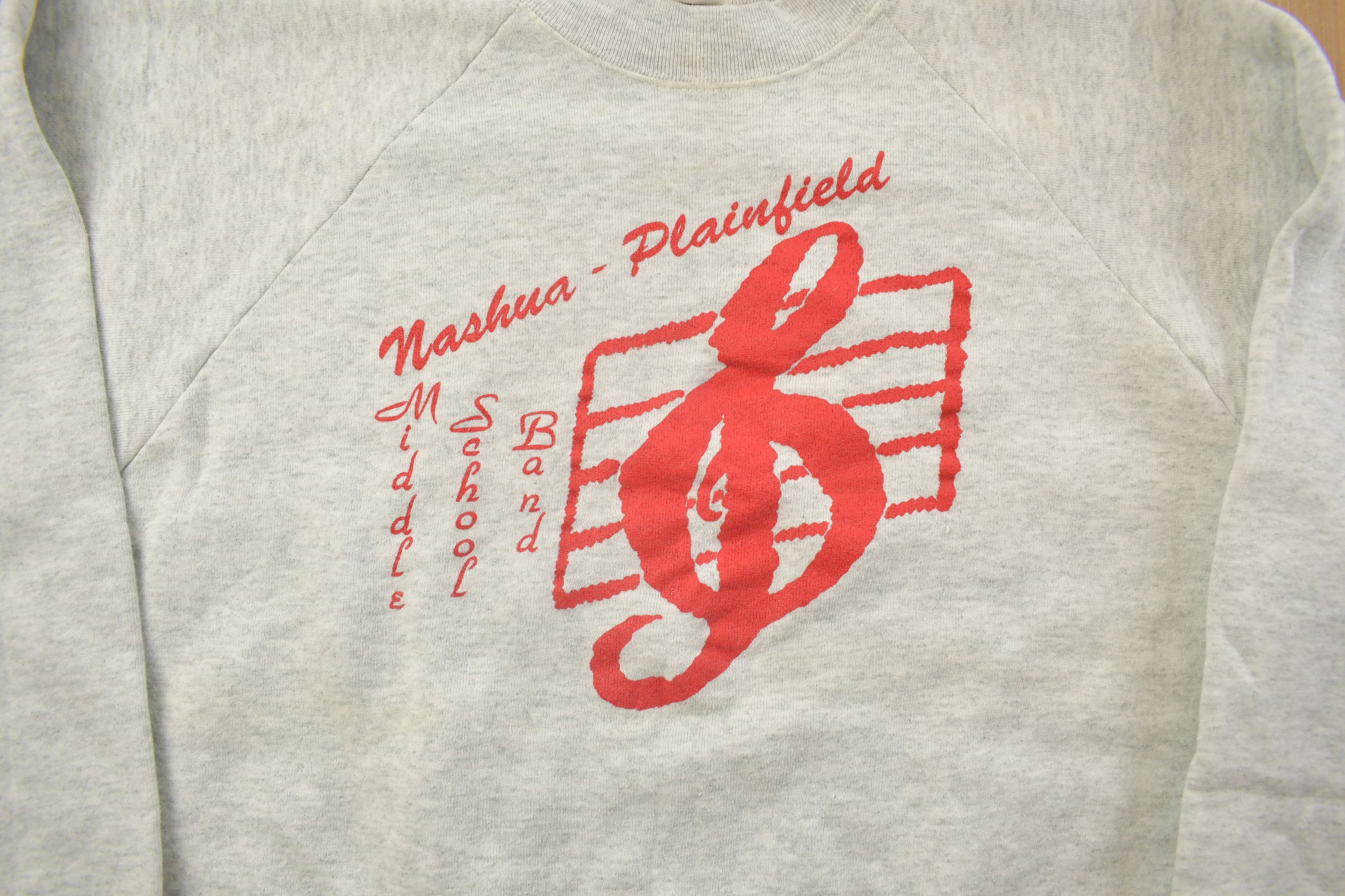 Vintage 1990s Middle School Band Crewneck Sweatshirt