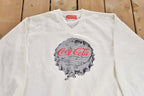 Vintage 1980s Coca Cola Pyjama Sweatshirt