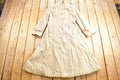 Vintage 1990s Stephanie White Wool Overcoat
