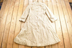 Vintage 1990s Stephanie White Wool Overcoat