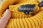 Vintage 1990s Wainscot Cable Knit Turtleneck Sweater