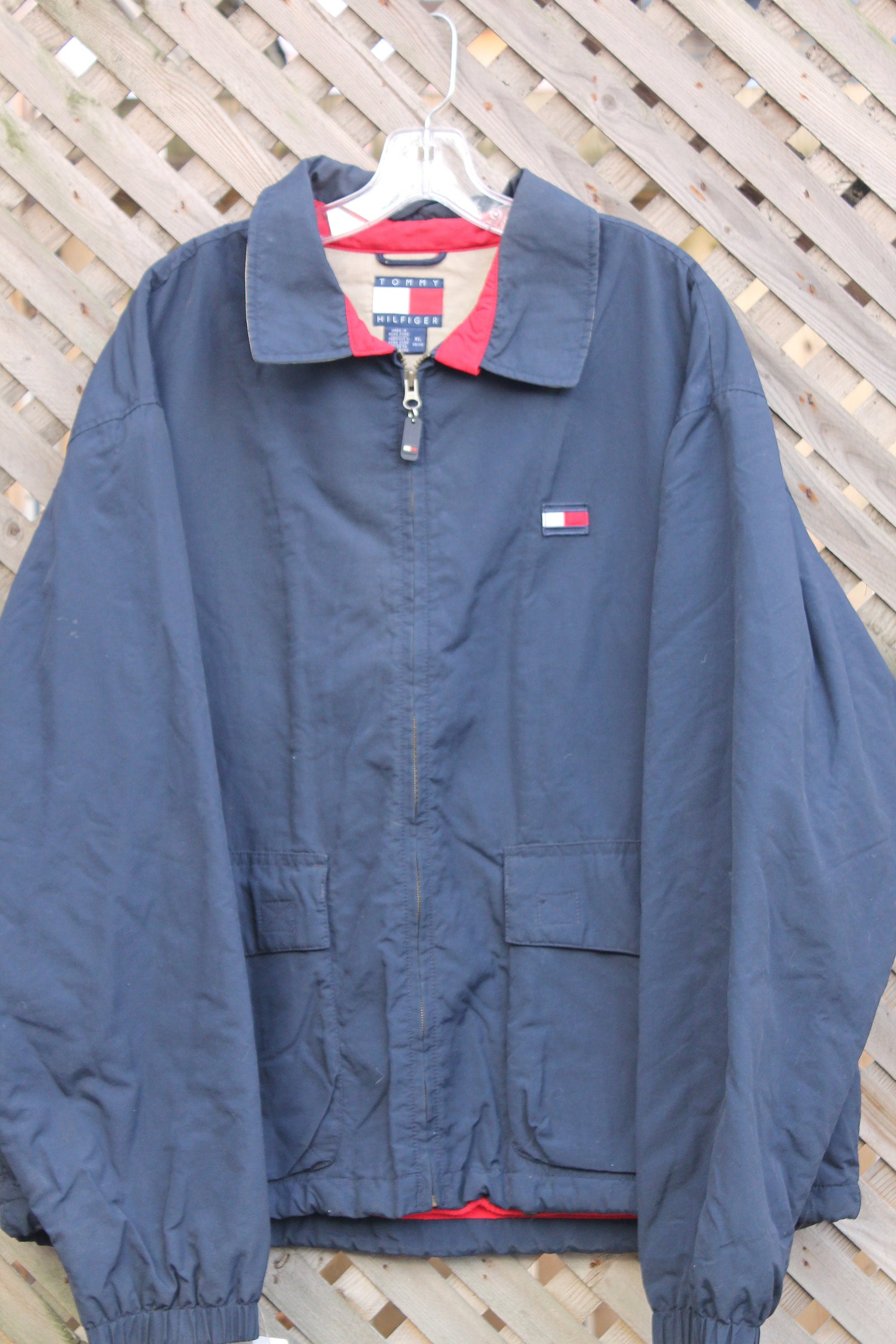 Vintage 1990s Tommy Hilfiger Windbreaker Jacket