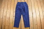 Vintage 1970s Pleated Trousers Size 29 x 27.5