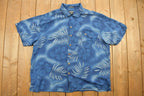 Vintage 1990s St Johns Bay Hawaiian Themed Button Up Shirt