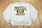 Vintage 1990s Farrell Athletics Russell Athletics Crewneck Sweatshirt Made In USA
