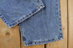 Vintage 1990s Levi Silver Tab Baggy Fit Denim Blue Jeans Men's 37 x 33.5 / 90s Silvertabs / Streetwear / Baggy Jeans / Made in USA