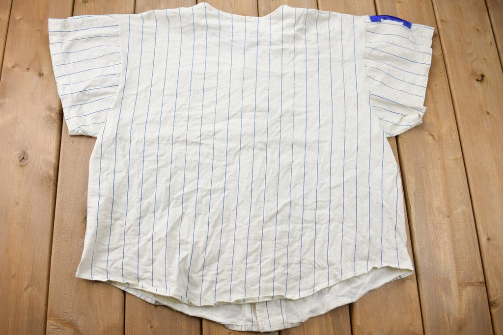Vintage 1990s Disney Mickey Mouse Baseball Graphic T-Shirt