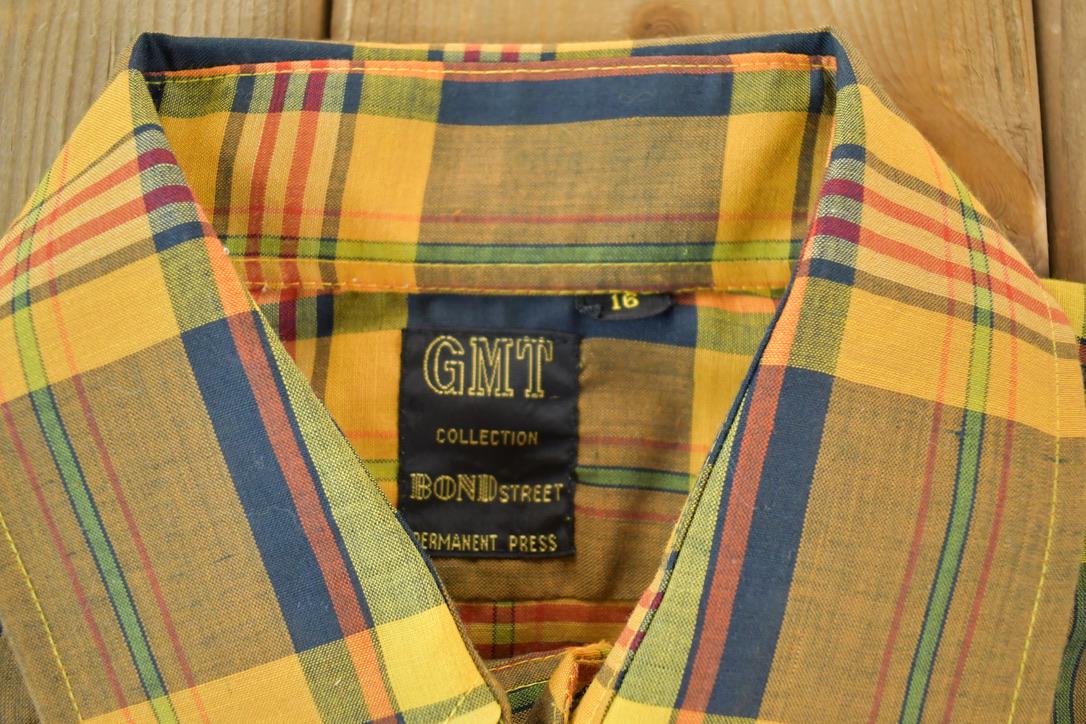 Vintage 1970s GMT Button Up Western Style Shirt