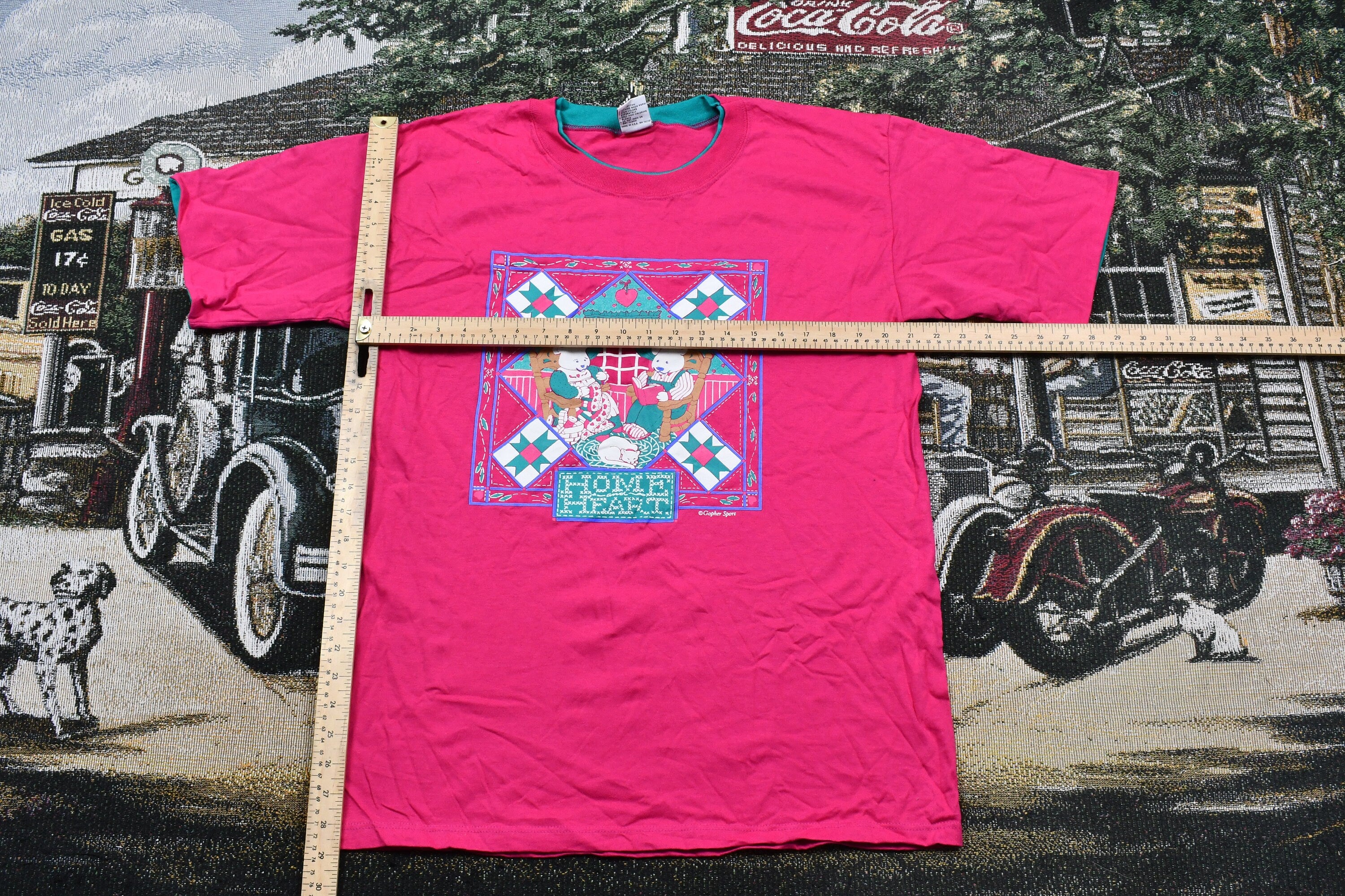Vintage 1990s Gopher Sport Grandma Style Single Stitch T-Shirt