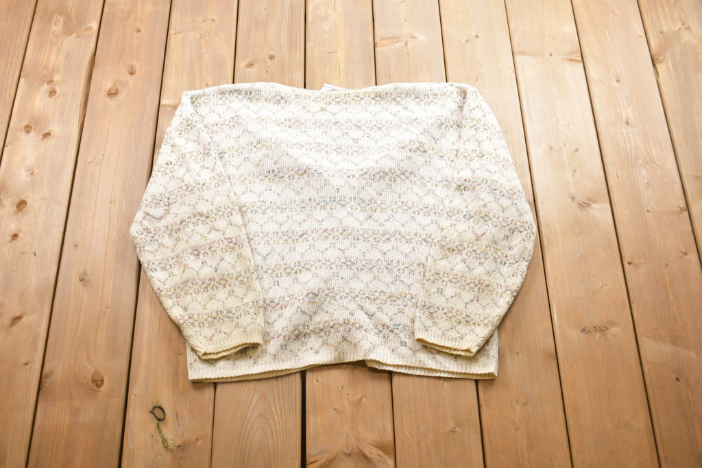 Vintage Knitted Croft and Barrow Cardigan Sweater