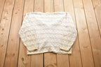 Vintage Knitted Croft and Barrow Cardigan Sweater