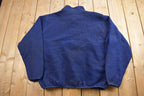 Vintage 1980s LL Bean Half Zip Fleece Sweater