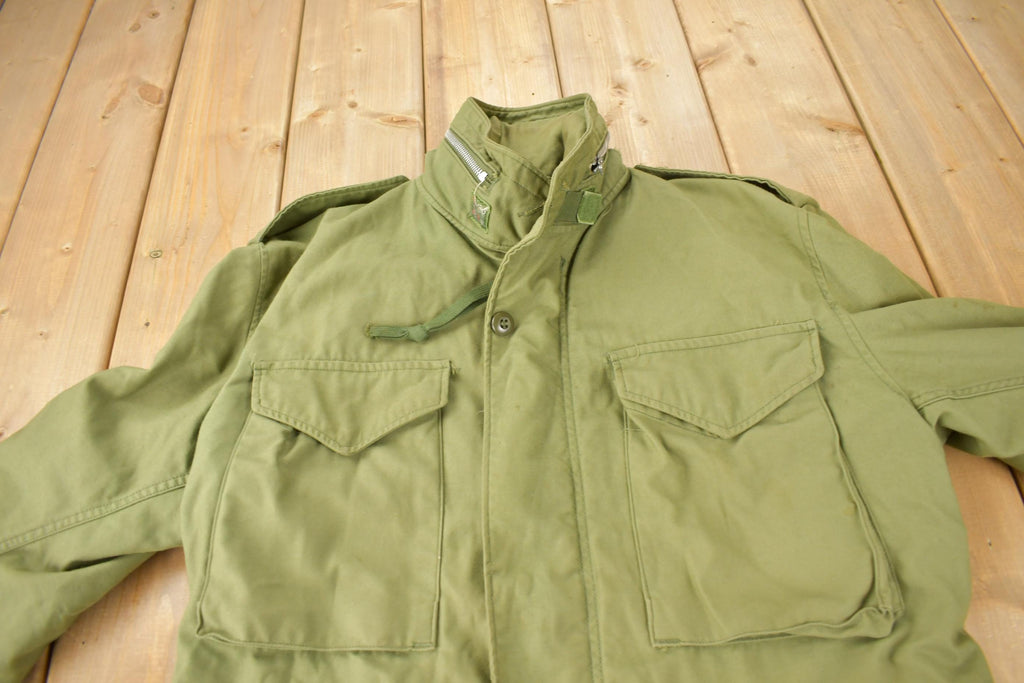 Vintage 1971 Military Mans Cold Weather Field Coat
