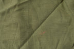 Vintage 1970s Army Military Green Button Up Shirt