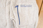 Vintage 1990s Eddie Bauer Sleeve Pocket Graphic Print V Neck Sweatshirt Mens XL